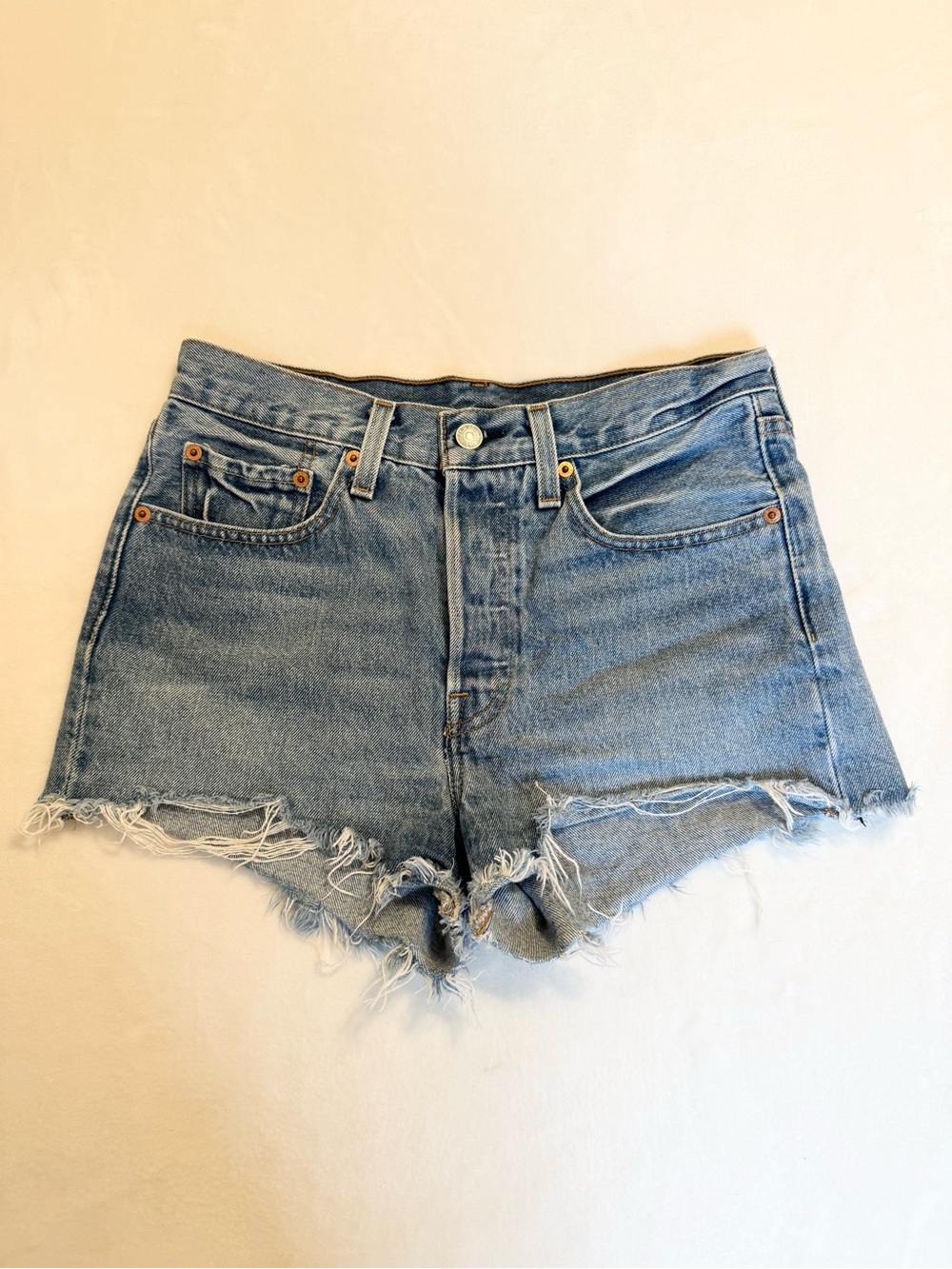 Levi’s 501 Women’s High-Rise Original Cut Off Denim Shorts